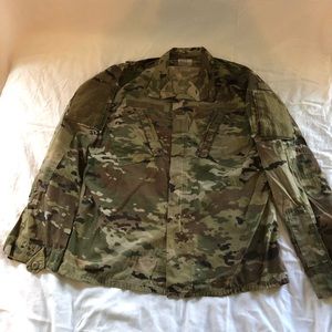 Army OCP Multicam Large Long Blouse Top L